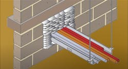 Firestop pillows are well suited for installations where frequent changes may be required, such as cable tray penetrations. Firestop pillows are well suited for installations where frequent changes may be required, such as cable tray penetrations.