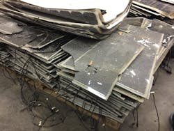 By weight, more than 80% of a typical PV panel is glass and aluminum, according to the Solar Energy Industries Association. Other components include silicon, which can be recycled back to metallurgical grade and used for semiconductors and new PV products. By weight, more than 80% of a typical PV panel is glass and aluminum, according to the Solar Energy Industries Association. Other components include silicon, which can be recycled back to metallurgical grade and used for semiconductors and new PV products.