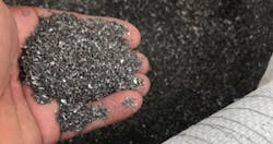 PV panels are made out of glass, aluminum, copper, silver, and semiconductor materials that can be recycled. For example, glass can become windshield, concrete aggregate, or golf course sand traps. PV panels are made out of glass, aluminum, copper, silver, and semiconductor materials that can be recycled. For example, glass can become windshield, concrete aggregate, or golf course sand traps.