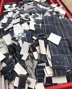 Recycle PV Solar is among a handful of U.S. companies capable of processing modules and other components. Modeled after PV recycling programs in Europe, Recycle PV Solar says it can recapture over 90% of all materials. Recycle PV Solar is among a handful of U.S. companies capable of processing modules and other components. Modeled after PV recycling programs in Europe, Recycle PV Solar says it can recapture over 90% of all materials.