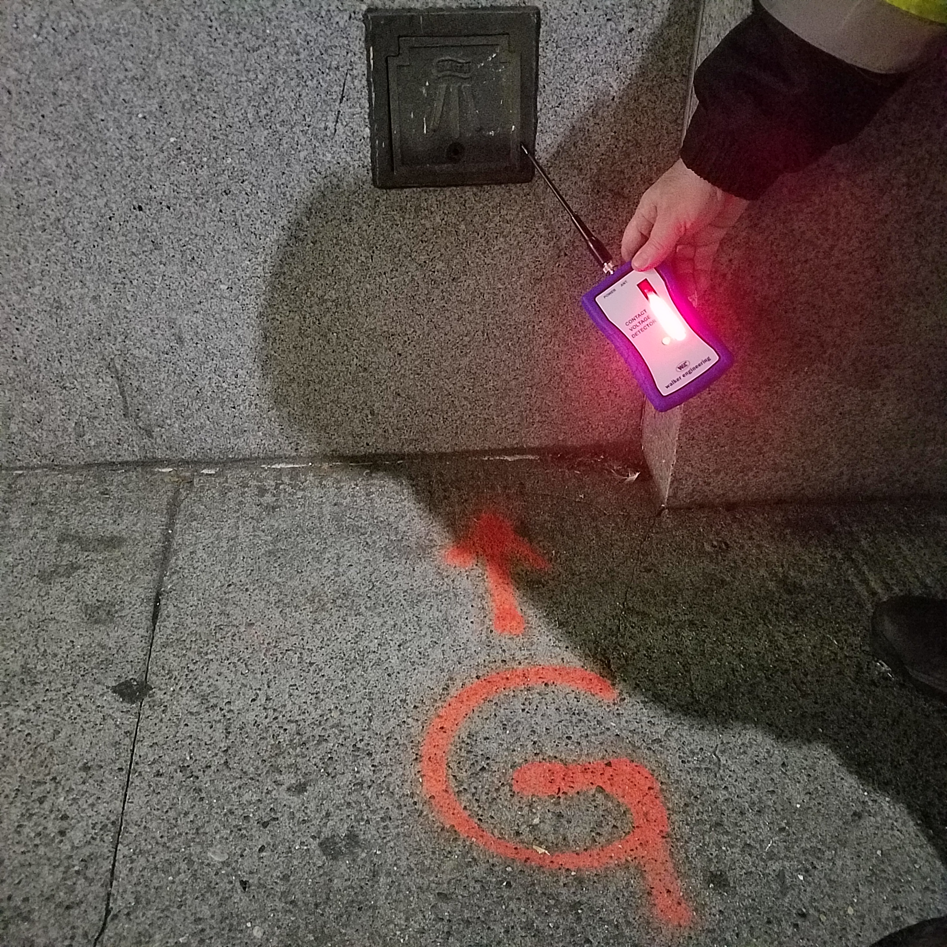 Photo 1. In this situation, the testing contractor should have immediately sought out a different qualified reference ground.