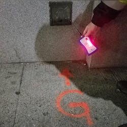 Photo 1. In this situation, the testing contractor should have immediately sought out a different qualified reference ground. Photo 1. In this situation, the testing contractor should have immediately sought out a different qualified reference ground.