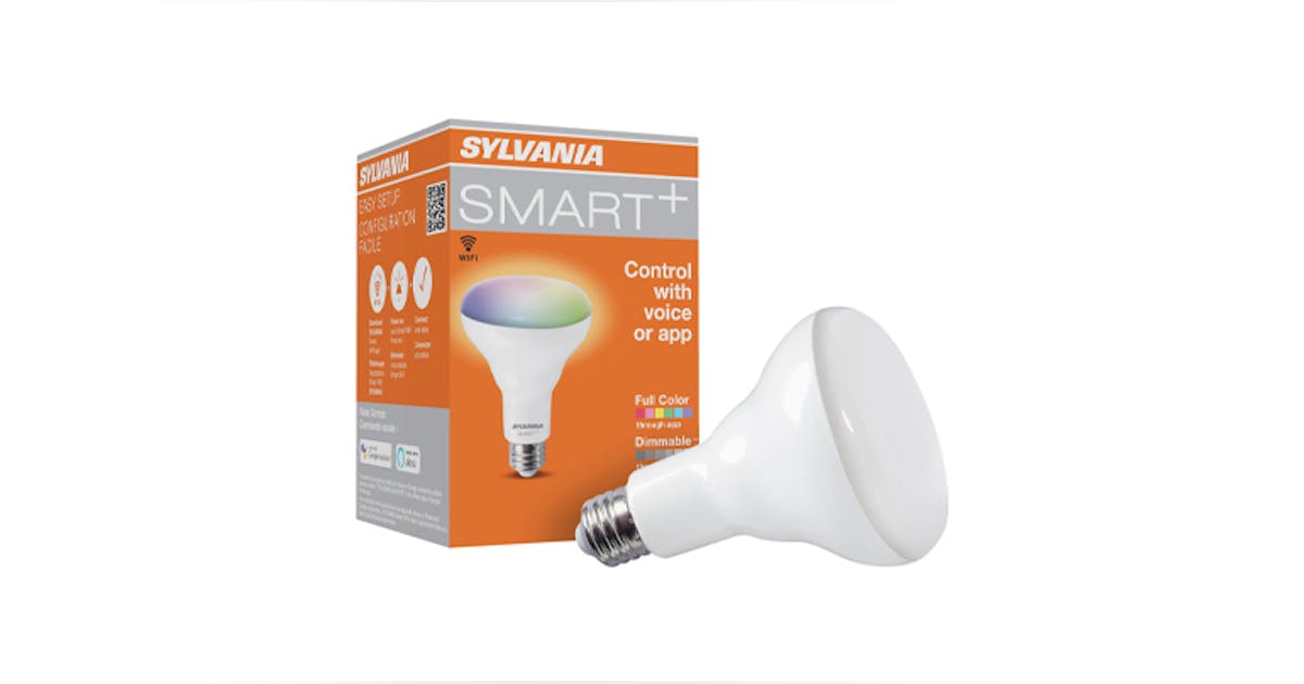 Sylvania smart+ wifi full color online dimmable a19 led light bulb