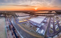 While many of the e-business players have been building large warehouses to support their online sales, none is doing it on the scale of Amazon. According to the 2021 Dodge Construction Outlook, since 2017 Amazon broke ground on at least 47 warehouse projects with a total of 27 million square feet. While many of the e-business players have been building large warehouses to support their online sales, none is doing it on the scale of Amazon. According to the 2021 Dodge Construction Outlook, since 2017 Amazon broke ground on at least 47 warehouse projects with a total of 27 million square feet.