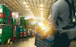 Worker Wearing Exoskeleton Dreamstime Xxl 124220644 Worker Wearing Exoskeleton Dreamstime Xxl 124220644