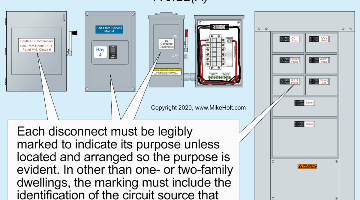 Code Q&A: Proper Marking of Disconnects | EC&M