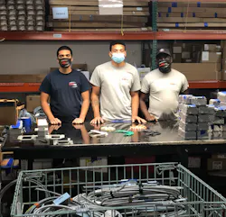 Extensive pre-fabrication operations at USIS, Pearl River, N.Y., provide ground-floor electrical orientation to apprentices looking for new career opportunities. Extensive pre-fabrication operations at USIS, Pearl River, N.Y., provide ground-floor electrical orientation to apprentices looking for new career opportunities.