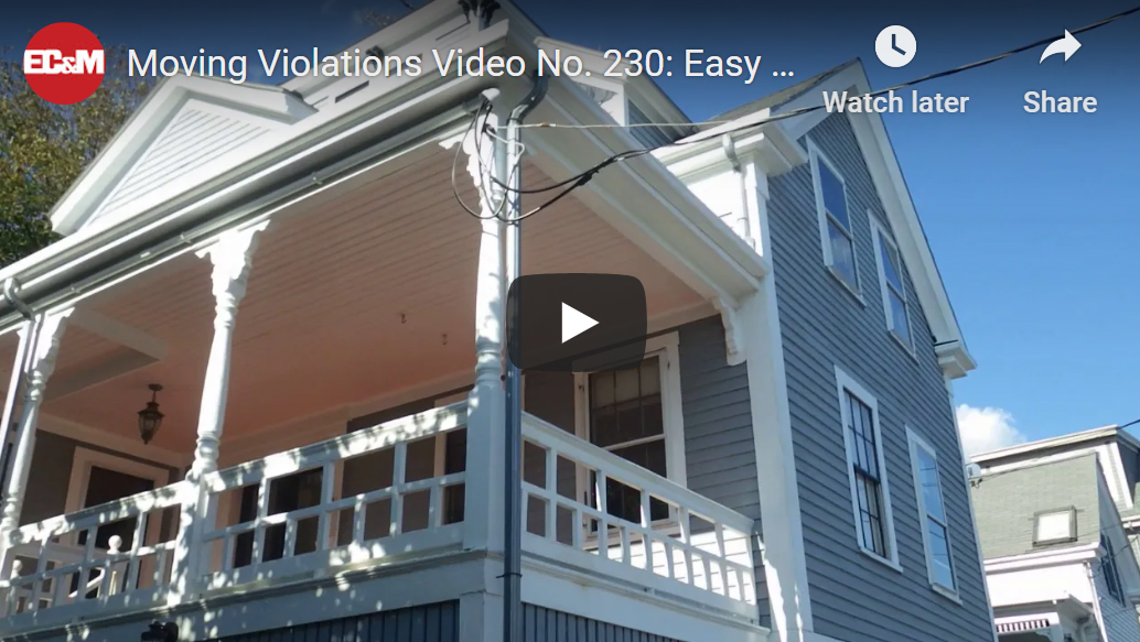 Moving Violations Video No. 230 Easy Reach EC&M