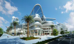 The $7.5-billion Bleutech Park smart city development coming to Las Vegas will encompass ultra-luxury residential towers, futuristic hotels, technologically advanced office spaces, and a full entertainment tower that will feature a casino. The $7.5-billion Bleutech Park smart city development coming to Las Vegas will encompass ultra-luxury residential towers, futuristic hotels, technologically advanced office spaces, and a full entertainment tower that will feature a casino.