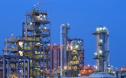 Photo. Wherever flammable gases, dusts, or vapors accumulate in sufficient concentration, there is a risk of fire or explosion, such as in a petrochemical plant. Photo. Wherever flammable gases, dusts, or vapors accumulate in sufficient concentration, there is a risk of fire or explosion, such as in a petrochemical plant.