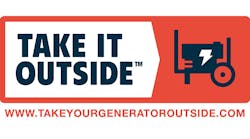 Take It Outside Portable Generator Safety Campaign Logo