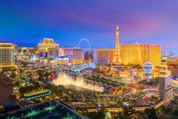 Las Vegas at night Las Vegas at night