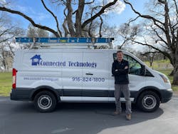 Joel Munsey says on every residential EV charger project, it’s important to maintain integrity with each installation. Joel Munsey says on every residential EV charger project, it’s important to maintain integrity with each installation.