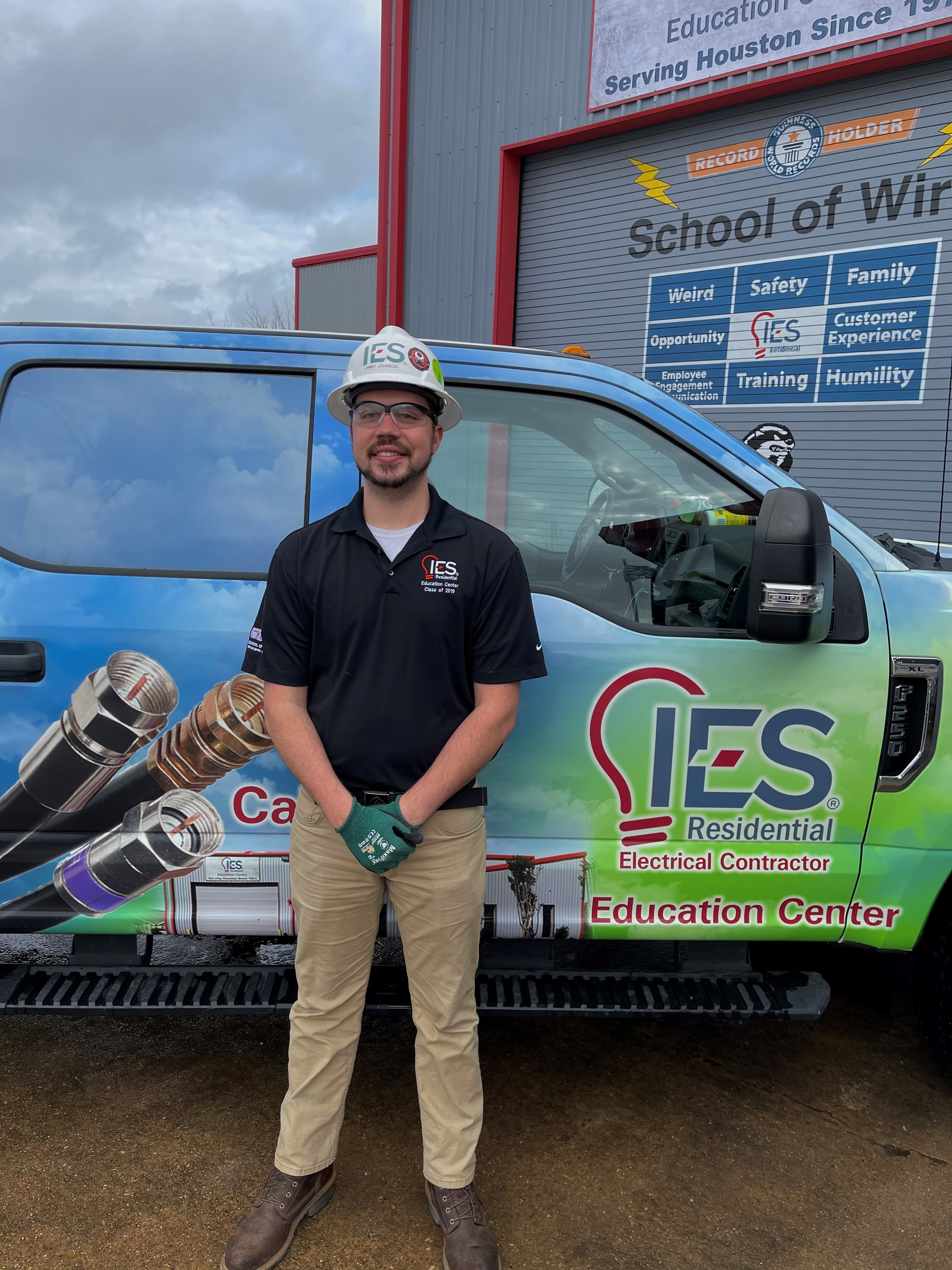 Jimmy Johnson says he would not be where he is today without his boss, George Tidden, who has trained and pushed him in his career.