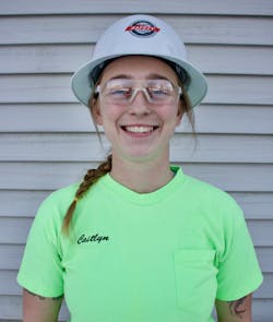 As a woman veteran and electrical apprentice, Caitlyn Bieniak hopes to inspire others to continue working toward their dreams. As a woman veteran and electrical apprentice, Caitlyn Bieniak hopes to inspire others to continue working toward their dreams.