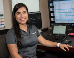 As a project manager, Melanie Cardenas will be able to run multiple jobs throughout her career, and each job comes with its own learning experiences and challenges.