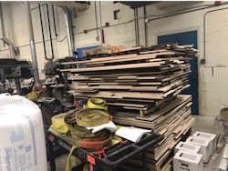 Photo 1. Should you try to work around this situation, or wait until the area is clear? Photo 1. Should you try to work around this situation, or wait until the area is clear?