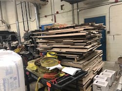 Photo 1. Should you try to work around this situation, or wait until the area is clear? Photo 1. Should you try to work around this situation, or wait until the area is clear?