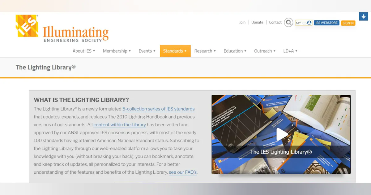 The Next Generation of Lighting Standards: The Lighting Library | EC&M
