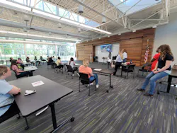 The Women in Construction Forum recently held a two-part interactive learning session at Anderson Districts I and II’s Career and Technology Center to encourage and educate female students coming into the trade industry.