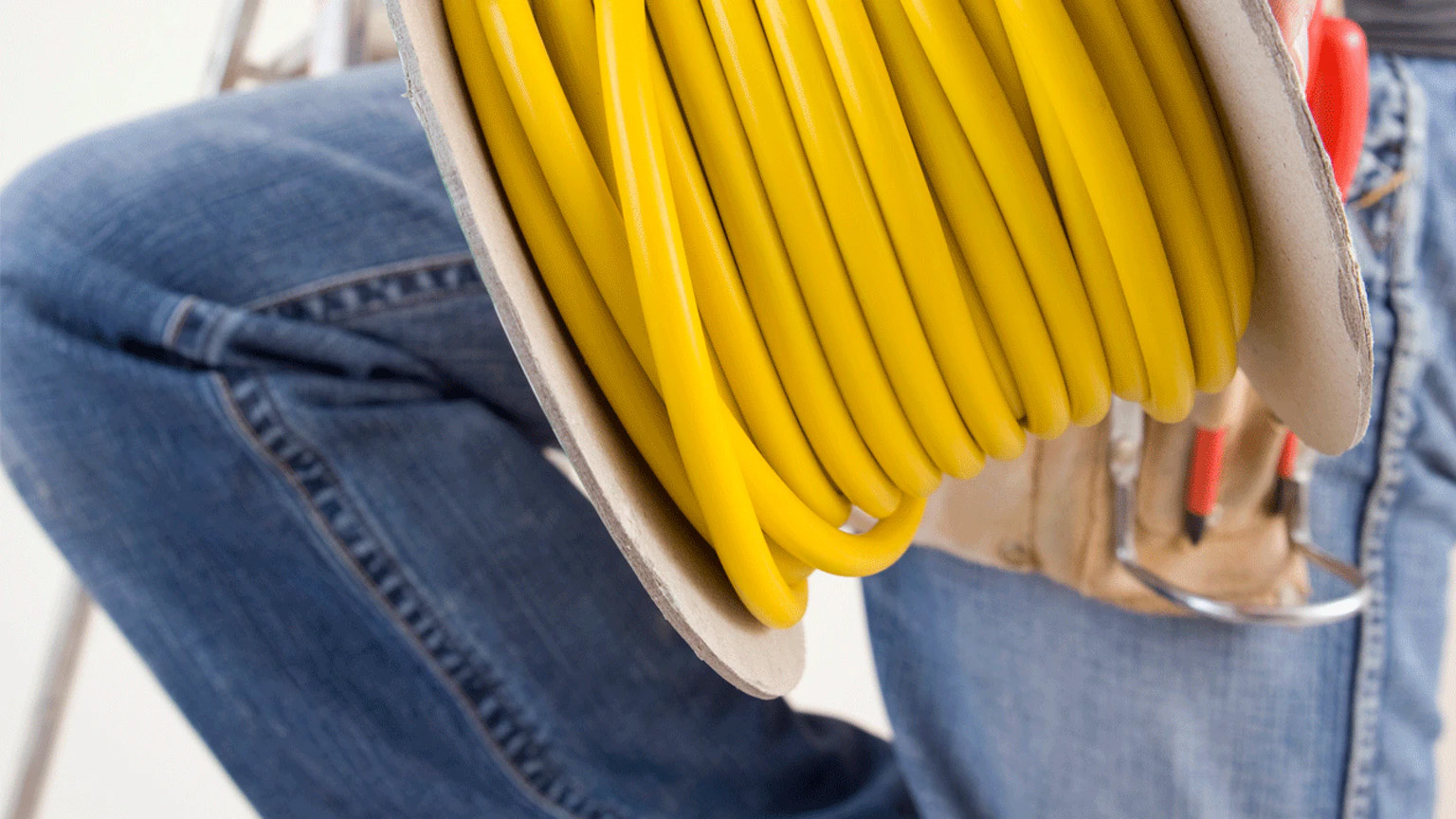 Electrician Pulling Wire 607f07ee7c237