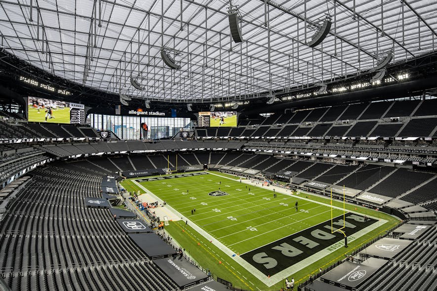 After many years of calling Oakland home, the Raiders relocated to Las Vegas ahead of the 2020 season. SSR provided mechanical, electrical, plumbing, fire protection, building performance consulting, and commissioning services for the facility. The 65,000-seat stadium (expandable to 70,000 seats) is an NFL football venue first. It is also a year-round host to a variety of events, taking advantage of the multitude of assembly spaces throughout the facility &mdash; clubs, suites, meeting rooms, etc.