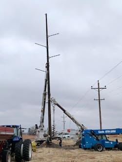 For the Custer Public Power District Transmission Project, Ulteig developed an environmentally sensitive design to replace 38 miles of aging transmission line through Nebraska’s fragile Sandhills region. For the Custer Public Power District Transmission Project, Ulteig developed an environmentally sensitive design to replace 38 miles of aging transmission line through Nebraska’s fragile Sandhills region.
