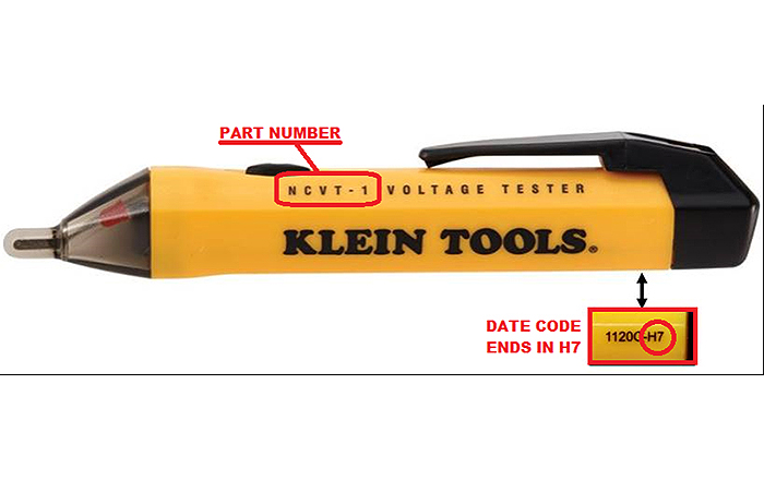 Klein Tools Recalled Nc Voltage Detector Promo 60ca1c71ab697