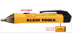 Klein Tools Recalled Nc Voltage Detector Promo