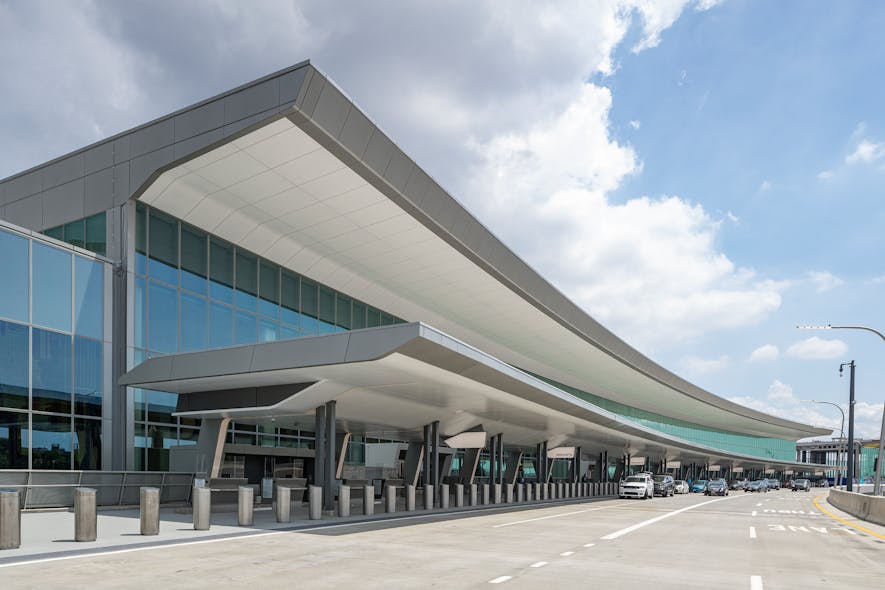 Systems in the new central terminal building at LaGuardia International Airport in New York were engineered by a team that included Arora Engineers, which was responsible for the structure&rsquo;s fire and life safety system. The 1.5-million-square-foot terminal was completed in June 2020 and cost $4 billion to design, engineer, and build.