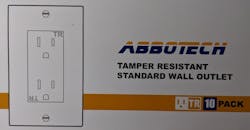 Abbotech Tamper Resistance Standard Wall Outlet 3 Abbotech Tamper Resistance Standard Wall Outlet 3