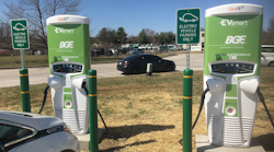 氚，BG&；E、 和绿地合作加强马里兰州中部社区的电动汽车充电基础设施。