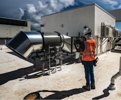 Power Design deployed construction photo documentation software during the pandemic that allows the firm to capture real-time job-site footage through the use of hard hat cameras. Power Design deployed construction photo documentation software during the pandemic that allows the firm to capture real-time job-site footage through the use of hard hat cameras.