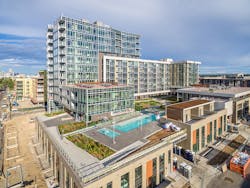 Sloan’s Lake is one of the largest parks in the city of Denver with a lake that now bears the reflection of a 12-story glass high rise. Ludvik Electric Co. worked on this luxury condominium tower, which is named “The Lakehouse on 17th.” Sloan’s Lake is one of the largest parks in the city of Denver with a lake that now bears the reflection of a 12-story glass high rise. Ludvik Electric Co. worked on this luxury condominium tower, which is named “The Lakehouse on 17th.”
