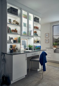 Layering light under cabinets, on stair walls, or in wall nooks can help illuminate these areas and also be used as low, indirect morning or evening light to accommodate different work schedules. This trend has become even more important as the number of people who use home office workspaces increases. Layering light under cabinets, on stair walls, or in wall nooks can help illuminate these areas and also be used as low, indirect morning or evening light to accommodate different work schedules. This trend has become even more important as the number of people who use home office workspaces increases.