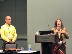 Emily Martin of St. Louis’ Aschinger Electric has developed a niche in renewables with the help of Mark Lopato, and his team at Azimuth Energy. Emily Martin of St. Louis’ Aschinger Electric has developed a niche in renewables with the help of Mark Lopato, and his team at Azimuth Energy.