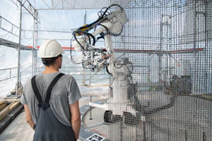 Contractors use construction robots on job sites