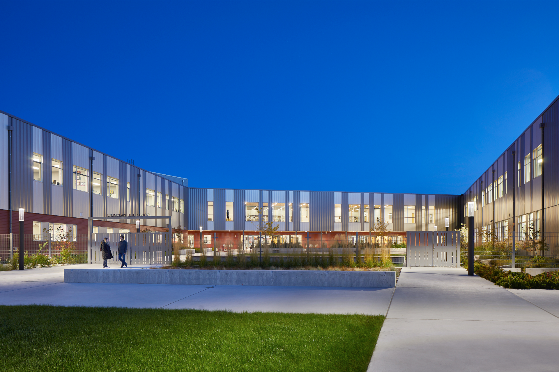 Enumclaw High School exterior, Enumclaw, Wash.