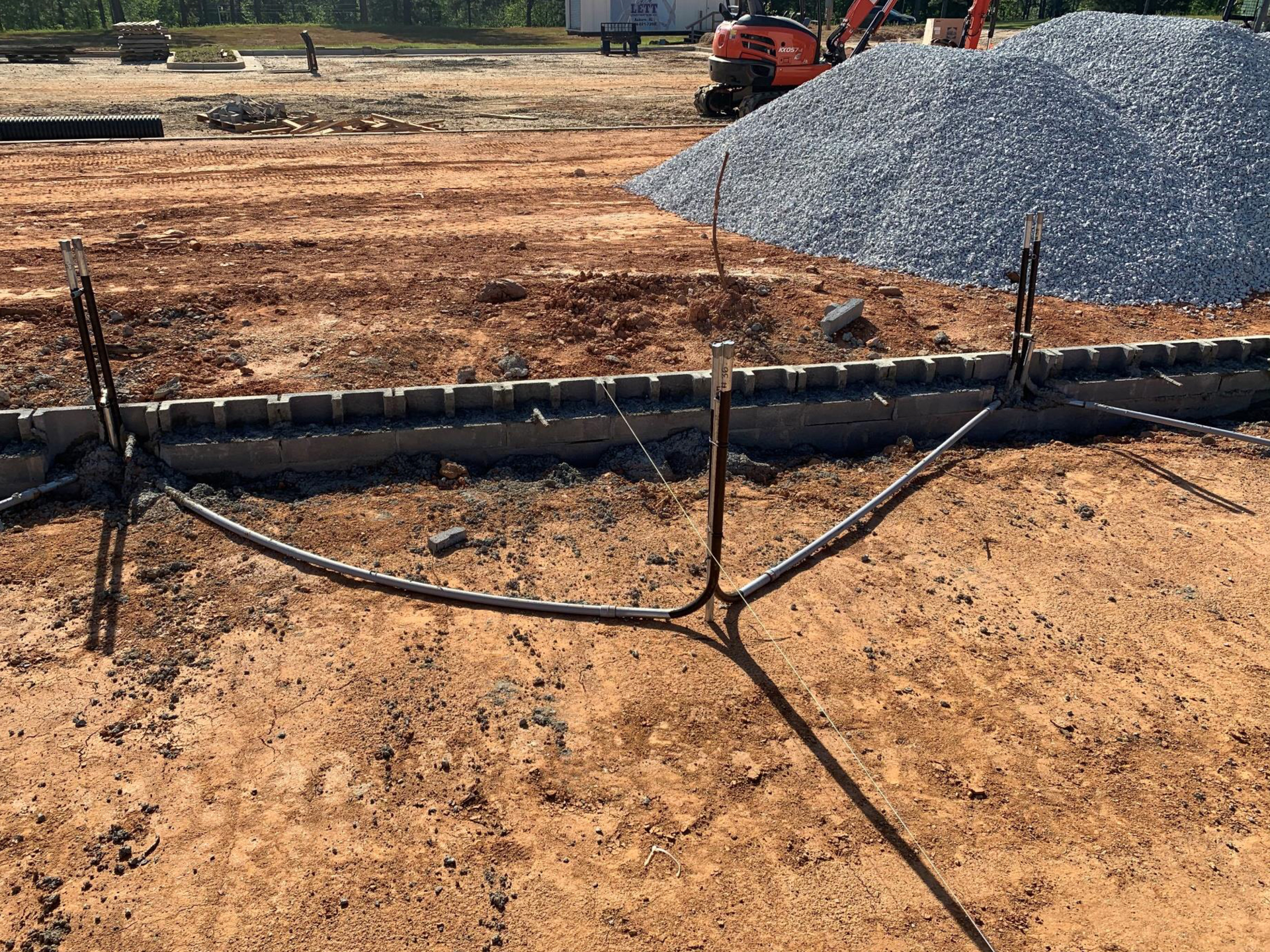 Photo 1. These bends had incorrect lengths and required manipulation on the job site.