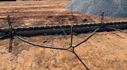 Photo 1. These bends had incorrect lengths and required manipulation on the job site. Photo 1. These bends had incorrect lengths and required manipulation on the job site.