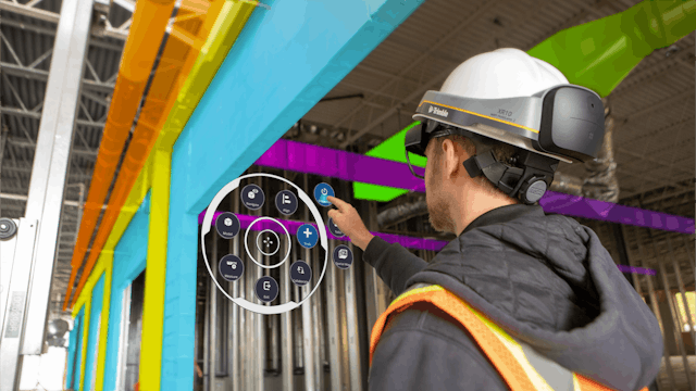 Design and installation professionals using mixed reality technology can easily view 3D designs on the job site.