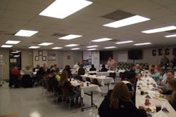 Graduates, sponsors, families, and supporting partners were in attendance Nov. 21 at the South Carolina Electrical Contractors Association (CECA) annual apprenticeship graduation and oyster roast at its Summerville, S.C., headquarters facility. Graduates, sponsors, families, and supporting partners were in attendance Nov. 21 at the South Carolina Electrical Contractors Association (CECA) annual apprenticeship graduation and oyster roast at its Summerville, S.C., headquarters facility.