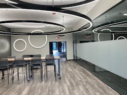 The Institute includes the latest in hands-on teaching tools and a display of the manufacturer's installed lighting and controls products. The Institute includes the latest in hands-on teaching tools and a display of the manufacturer's installed lighting and controls products.