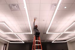 The lighting design of the facility demonstrates the breadth of Current’s expanded architectural interior lighting brands. The lighting design of the facility demonstrates the breadth of Current’s expanded architectural interior lighting brands.