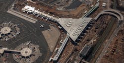 Work on Newark Liberty International Airport’s Terminal A, shown here, started before the IIJA. But it’s still an example of the types of large-scale transportation projects that the IIJA will fund over the next several years. Work on Newark Liberty International Airport’s Terminal A, shown here, started before the IIJA. But it’s still an example of the types of large-scale transportation projects that the IIJA will fund over the next several years.