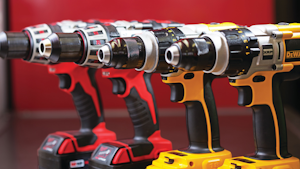 Four Cordless Drills