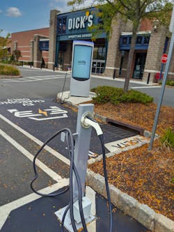 Retailers are one of the prime candidates for EV charger installations.