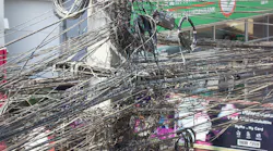 Chiangmai, Thailand unsafe wiring