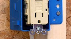 Installation of a ground-fault circuit interrupter