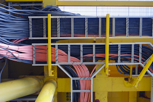Ladder Cable Trays In Industrial Setting